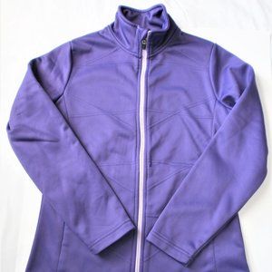 BCG Women Active Jacket Full Zip Purple/Violet S